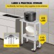 Comprar Mesa de trabalho Mesa de preparação de alimentos em aço inoxidável 30 x 60 x 80 cm Mesa de cozinha profissional com carga de 750 kg Mesa de trabalho