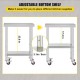 Buy Work Table Stainless Steel Food Preparation Table 30 x 60 x 80 cm Professional Kitchen Table Load 750 kg Stainless Steel Work Table