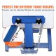 Buy Color 1 Station Screen Printing Machine Platen Screen Printing Machine 54x45cm Metal Housing Screen Printing Machine Max Pallet 60x70cm for T-shirt Wood Paper