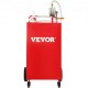 Comprar Fuel Caddy Tanque de almacenamiento de combustible de 30 galones, 4 ruedas con bomba Manuel, rojo