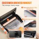 Buy Vacuum Sealer for Sealing Dry and Moist Food 30cm x 2.5mm Vacuum Sealing Machine 80kPa Vacuum Sealer 2 Rolls of Sealed Bags Included for Fruits Vegetables Meat