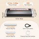 Buy Vacuum Sealer for Sealing Dry and Moist Food 30cm x 2.5mm Vacuum Sealing Machine 80kPa Vacuum Sealer 2 Rolls of Sealed Bags Included for Fruits Vegetables Meat