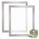 Koop Zeefdrukframe 2 stuks aluminium zeefdrukframes 20 x 24 inch zeefdrukkit met 160 mesh, nylon gaas met hoge treksterkte en afdichtingstape voor T-shirts