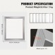 Buy Silk Screen Frame 6 Pieces Aluminum Alloy Screen Printing Frames 16x20 Inch Screen Printing Kit with Reusable 110 Polyester Mesh Easy Clean Screen Printing Accessories Fabric