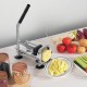 Buy Professional Manual French Fry Cutter Multifunction Vegetable Cutter with 12.7mm Stainless Steel Blade Potato Cutter, Fruit Sticks, Suction Cup Legs for Restaurant