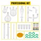 Comprar Kit de produtos vidreiros de laboratório, 29 peças, kit de produtos vidreiros de laboratório de química orgânica, materiais de kit de vidro de laboratório