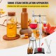 Buy Professional Laboratory Distillation Glassware Kit 25 Pieces, Laboratory Glass Distillation Unit, Distillation Apparatus with Condenser, Glass Distillation Pure Water 500 ml