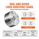 Buy 4" 3 Jaw Self-Centering Lathe Chuck Lathe Chuck Clamping Range 0.08" - 4" 3 Jaw Chuck Self-Centering T-Wrench Reversible Jaw for Milling Machines Drills