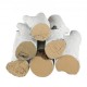 Buy Ceramic Fireplace Logs 6 Pack Decorative Ceramic Wood for Gas Fireplaces Heat Resistant Fake Branches White Birch Stackable for Fireplace Fire Pit Indoor or Outdoor