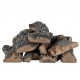 Buy Ceramic Fireplace Logs 8 Pack Decorative Ceramic Wood for Gas Fireplaces Stackable Heat Resistant Fake Oak Branches for Gas Fireplace Indoor and Outdoor Fire Pit