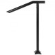 Buy Stair Handrail Stair Railing 102 x 71.3cm Steel Stair Railing Handrail with Black Handrail 1-3 Steps