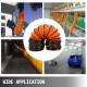 Koop 10 m flexibele PVC-buis, ventilatiekanalen voor ventilatoren met een diameter van 25,4 cm, flexibele ventilatiebuis -28 ~ 82℃, flexibele aluminium buis 31x30x29 cm, brutogewicht 6,41 kg