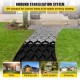 Buy Gravel Stabilizer 1885 lbs/ft2 Permeable Soil Stabilization Grid 8.2m x 1.2m x 5.1cm for Driveway, Shed Base, Light Vehicle Driveway, Parking Lot, Lawn