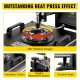 Buy in 1 Heat Press Machine 1800W 38 x 38cm Vinyl Cutter Machine 1350mm Rotary Heat Printing Machine for T-Shirts, Mugs, Plates, Caps, Full 360° Rotation