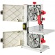 Buy Band Saw 250W Table Band Saw Speed 900m per min Max Height 80mm Max Width 200mm Mini Band Saw for Woodworking White