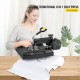 Buy in 1 Heat Press Machine Plate 38 x 38 cm Black Sublimation Machine 1000 W 360 Degree Rotating Digital Display Anti-Scald