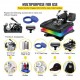 Buy in 1 Heat Press Machine Plate 38 x 38 cm Black Sublimation Machine 1000 W 360 Degree Rotating Digital Display Anti-Scald