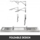 Buy Stainless steel kitchen rack, easy-to-clean aluminum board, elegant appearance