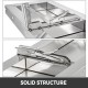 Buy Stainless steel kitchen rack, easy-to-clean aluminum board, elegant appearance