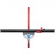 Buy Table Saw Miter Gauge 450mm Precision Miter Ruler Aluminum Alloy Laser Marking 60° Adjustable Woodworking Tool for Router Tables and Jointers