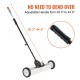 Buy Magnetic Sweeper 22.6 kg Magnetic Broom with Telescopic Handle 77-113 cm Magnetic Dustpan 745 mm with Wheels Metal Parts Dustpan for Cleaning Workshop Garage Patio