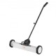 Buy Magnetic Sweeper 22.6 kg Magnetic Broom with Telescopic Handle 77-113 cm Magnetic Dustpan 745 mm with Wheels Metal Parts Dustpan for Cleaning Workshop Garage Patio