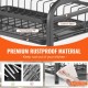 Buy Tier Over Sink Dish Drainer Carbon Steel and PP Dish Drying Rack 54.5 x 25 x 39.6 cm with 2 Trays for Cups Cutlery Kitchen Utensils