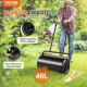 Buy 13 Gallon/49L Lawn Roller Sand/Water Filled Garden Roller Steel Lawn Roller Easy Turn Ergonomic U-Shaped Handle for Lawn, Garden, Farm, Park