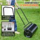 Koop 13 Gallon/49L gazonroller Tuinroller Zand-/watergevulde stalen gazonroller Easy Spin Ergonomische U-vormige handgreep voor gazon, tuin, boerderij, park