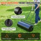 Buy 17 Gallon/64L Lawn Roller Sand/Water Filled Garden Roller Steel Lawn Roller Easy Turn Ergonomic U-Shaped Handle for Lawn, Garden, Farm, Park