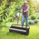 Buy 17 Gallon/64L Lawn Roller Sand/Water Filled Garden Roller Steel Lawn Roller Easy Turn Ergonomic U-Shaped Handle for Lawn, Garden, Farm, Park