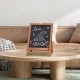 Buy Black Menu Board with Wooden Frame 254x356mm Chalk Board Chalkboard Message Board Magnetic Chalkboard for Restaurant, Bar, Cafe, Kitchen, Home Decor and Weddings