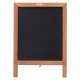 Comprar Quadro de menu preto com moldura de madeira 254 x 356 mm Quadro de giz Quadro de mensagens de giz Quadro negro magnético para restaurante, bar, café, cozinha, decoração de casa e casamentos