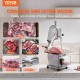 Buy Commercial Electric Butcher Bone Saw Bone Band Saw 1500W 300kg/h Electric Saw for Frozen Meat and Bones Table 490x380mm Thickness 4-200mm for Restaurant