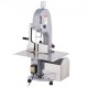 Buy Commercial Electric Butcher Bone Saw Bone Band Saw 1500W 300kg/h Electric Saw for Frozen Meat and Bones Table 490x380mm Thickness 4-200mm for Restaurant