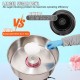 Buy Electric Cotton Candy Machine 1000W Commercial Cotton Candy Maker 6 pcs/min Stainless Steel Bowl 65-245°C for Candy Making Kids Birthday Parties, Pink