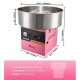 Buy Electric Cotton Candy Machine 1000W Commercial Cotton Candy Maker 6 pcs/min Stainless Steel Bowl 65-245°C for Candy Making Kids Birthday Parties, Pink