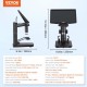 Buy HDMI USB Digital Microscope 10X-1300X Magnification with 10.1 Inch Screen 8 LED Photo and Video Functions Compatible with Windows 7/8.1/10 MacOS 10.5 Connected to Laboratory Monitor