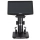 Buy HDMI USB Digital Microscope 10X-1300X Magnification with 10.1 Inch Screen 8 LED Photo and Video Functions Compatible with Windows 7/8.1/10 MacOS 10.5 Connected to Laboratory Monitor