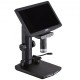 Buy HDMI USB Digital Microscope 10X-1300X Magnification with 10.1 Inch Screen 8 LED Photo and Video Functions Compatible with Windows 7/8.1/10 MacOS 10.5 Connected to Laboratory Monitor