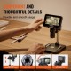 Buy HDMI USB Digital Microscope 50X-1000X Magnification with 4.3 Inch Screen 8 LED Photo and Video Functions Compatible with Windows 7/8.1/10 MacOS 10.5 Connected to Laboratory Monitor