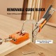 Buy Pocket Hole Jig Kit with Wrench and Square Bits Drill Jig with Dowel Guide for Drilling Pocket Holes Drill Guide for Woodworking