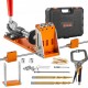 Buy Pocket Hole Jig Kit with Wrench and Square Bits Drill Jig with Dowel Guide for Drilling Pocket Holes Drill Guide for Woodworking