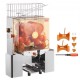 Comprar Exprimidor de Cítricos Eléctrico Comercial Extractor de Zumo 120W Alimentación Automática con Filtro Cubo de Recolección de Pelado y Grifo para Naranja, Pomelo, Restaurante, Cafetería, Frutería