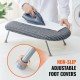 Buy Tabletop Ironing Board 595x365x187mm Small 3-Layer Thick Ironing Board with Heat Resistant Cover and 100% Cotton Cover Ironing for Small Spaces and Travel Use