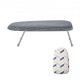 Buy Tabletop Ironing Board 595x365x187mm Small 3-Layer Thick Ironing Board with Heat Resistant Cover and 100% Cotton Cover Ironing for Small Spaces and Travel Use