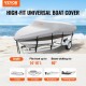 Comprar Funda impermeable para barcos 426-480 cm de largo 228 cm de ancho 600D Oxford V-Hull Funda protectora para barcos Anti-UV con bolsa de amarre Remolque de lanchas yates