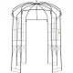 Comprar Pérgola Gazebo con forma de jaula para pájaros, 8' x 5,2', para bodas, jardín al aire libre, negro