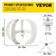 Buy Wind Turbine Wind Generator Vertical Wind Turbine Generator 600W 12V Wind Turbine Generator Lantern Vertical Wind Generator