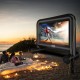 Comprar Pantalla de Proyección Inflable Pantalla de Cine al Aire Libre 16:9 de 16 Pies con Lienzo de Ventilador 287x163 cm Proyección Trasera Delantera Montaje Estable para Fiesta, Camping al Aire Libre